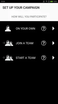 Movember android App screenshot 2