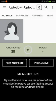 Movember android App screenshot 3